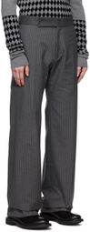 Maximilian Davis Gray Drayton Trousers