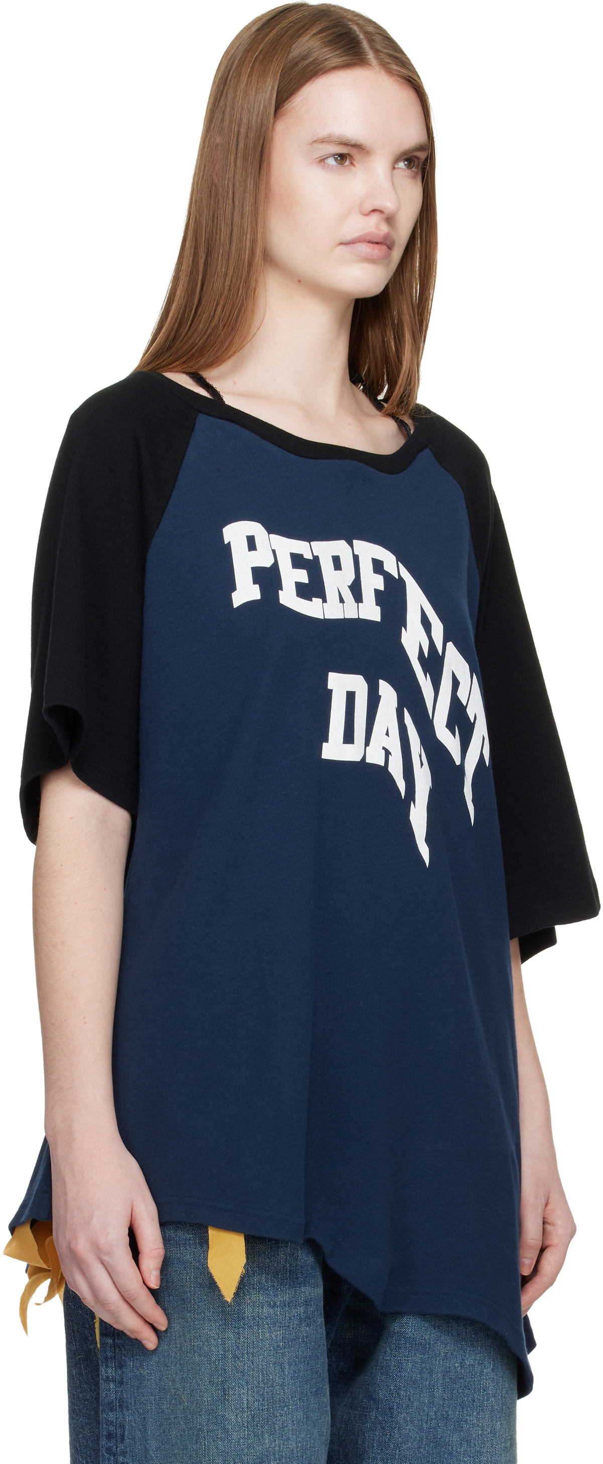 UNDERCOVER Navy UC1E8805-2 'Perfect Day' T-shirt