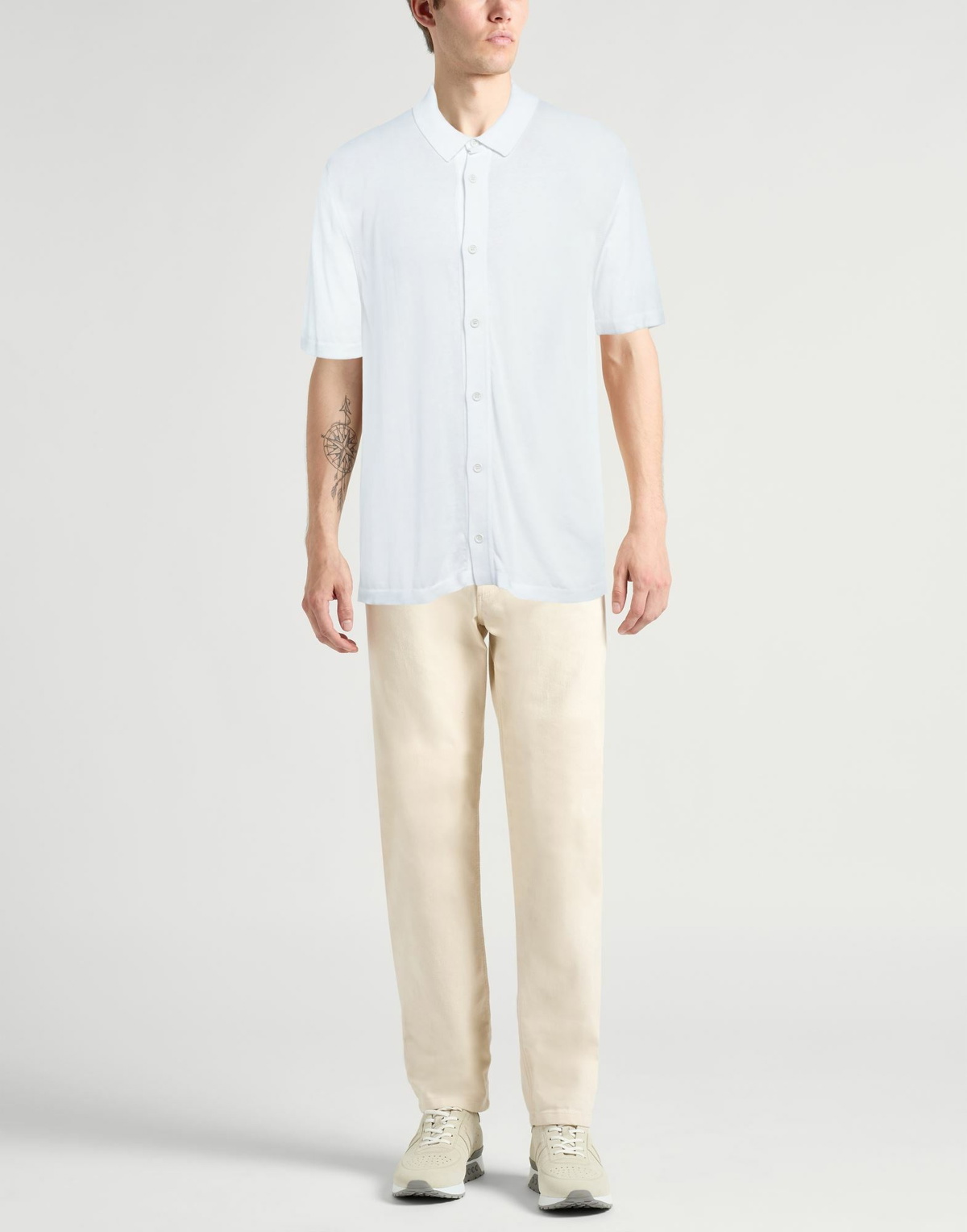 Roberto Collina Mens Shirt in White