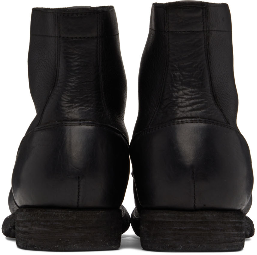 Guidi Black 5305 Lace-Up Boots Guidi