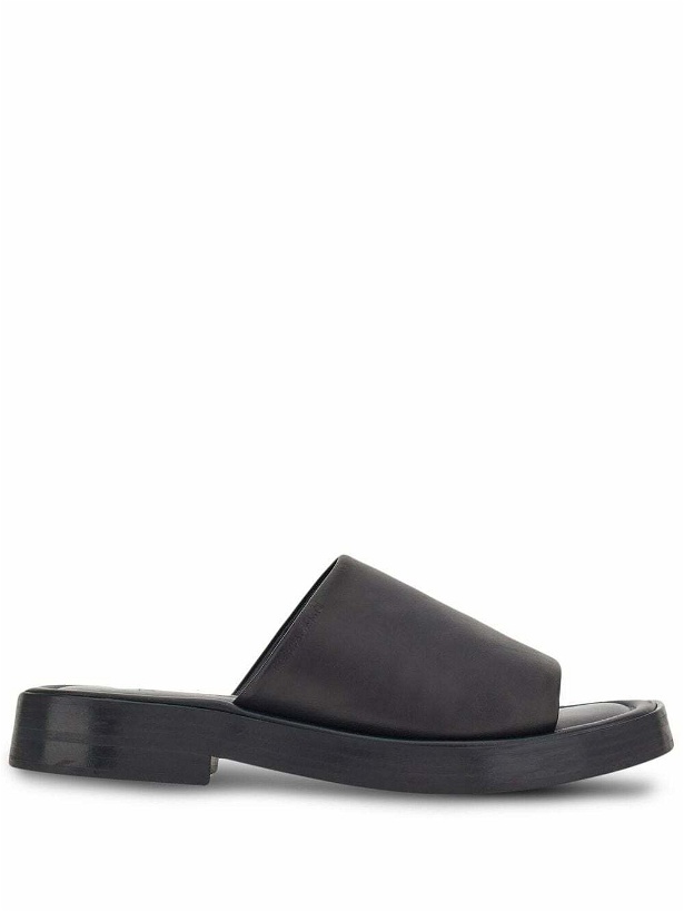 Photo: FERRAGAMO - Leather Flat Sandals
