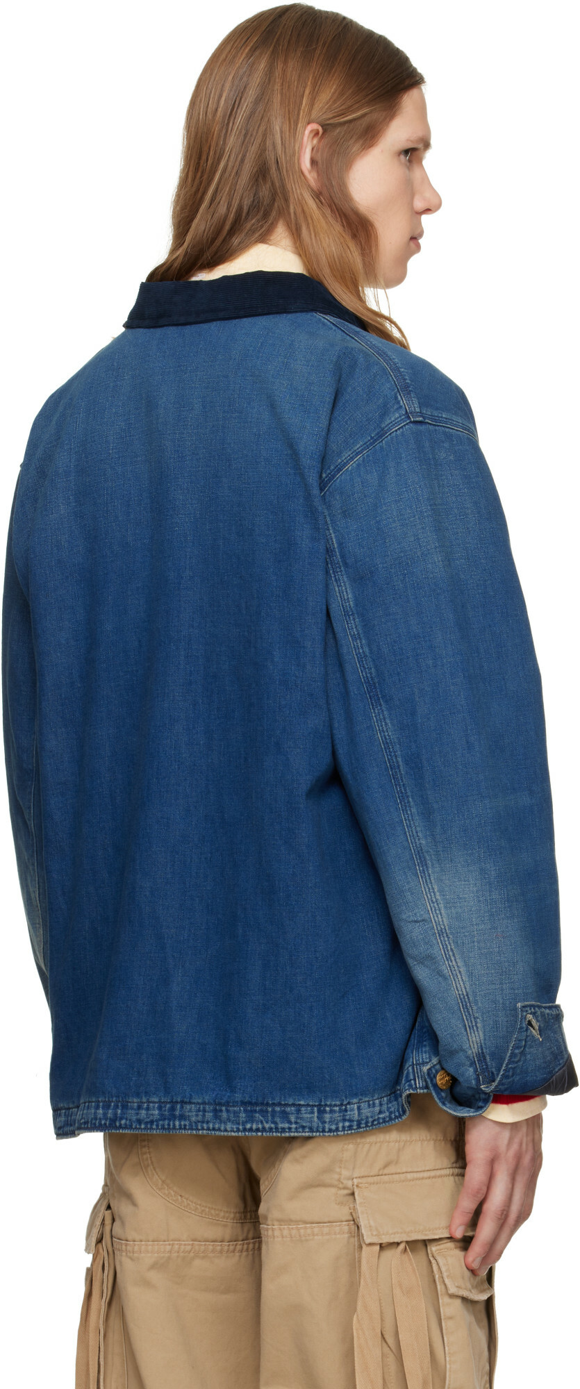 Polo Ralph Lauren Blue Denim Utility Jacket