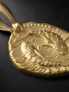 David Yurman - Pisces Amulet Gold Pendant