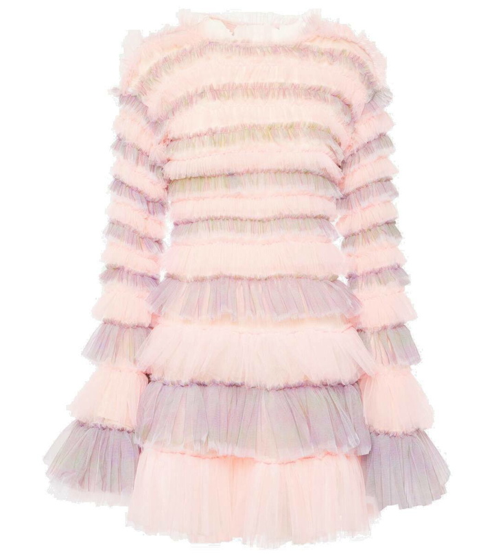 Photo: Susan Fang Shirred tulle minidress