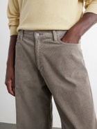 ssstein - Straight-Leg Cotton-Corduroy Trousers - Neutrals