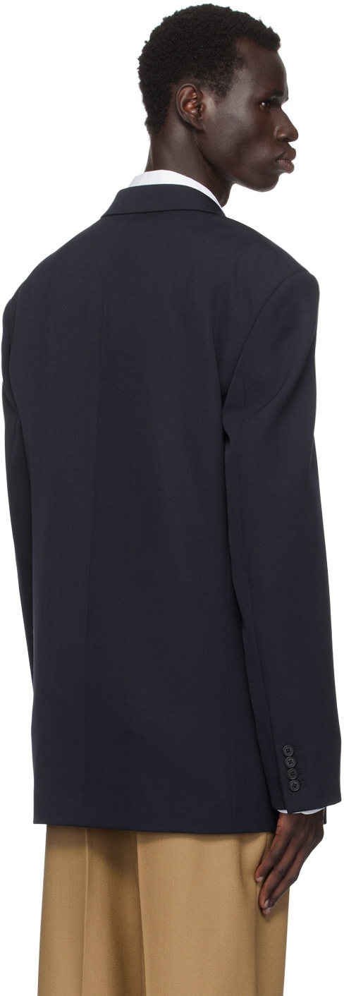 The Row Navy Donnes Blazer