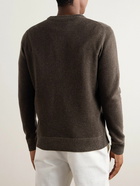 Caruso - Ribbed Wool Sweater - Brown