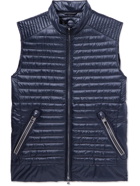 Bogner - Lais Slim-Fit Quilted Recycled Nylon-Ripstop Padded Gilet - Blue