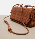 Bottega Veneta Notturno Intrecciato leather crossbody bag