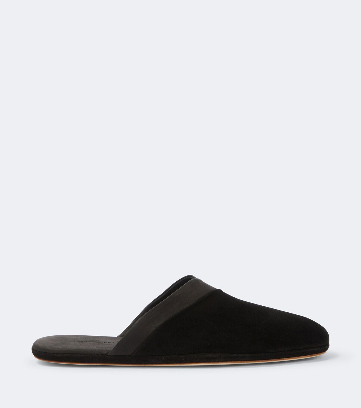 John Lobb Leather-trimmed suede slippers