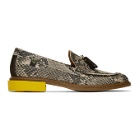 Off-White Off-White Python Tassel Loafers