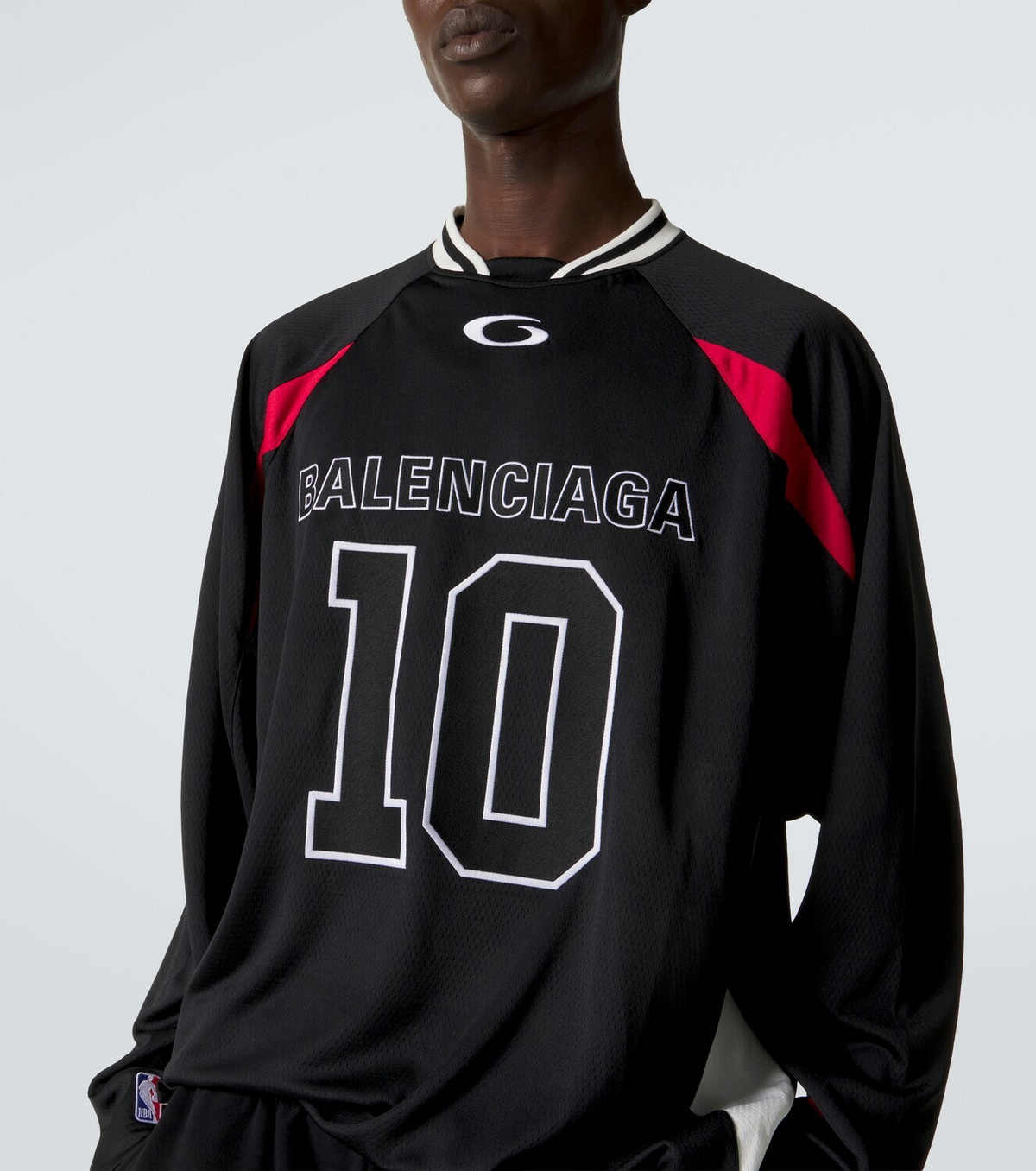 Balenciaga x NBA logo jersey T-shirt