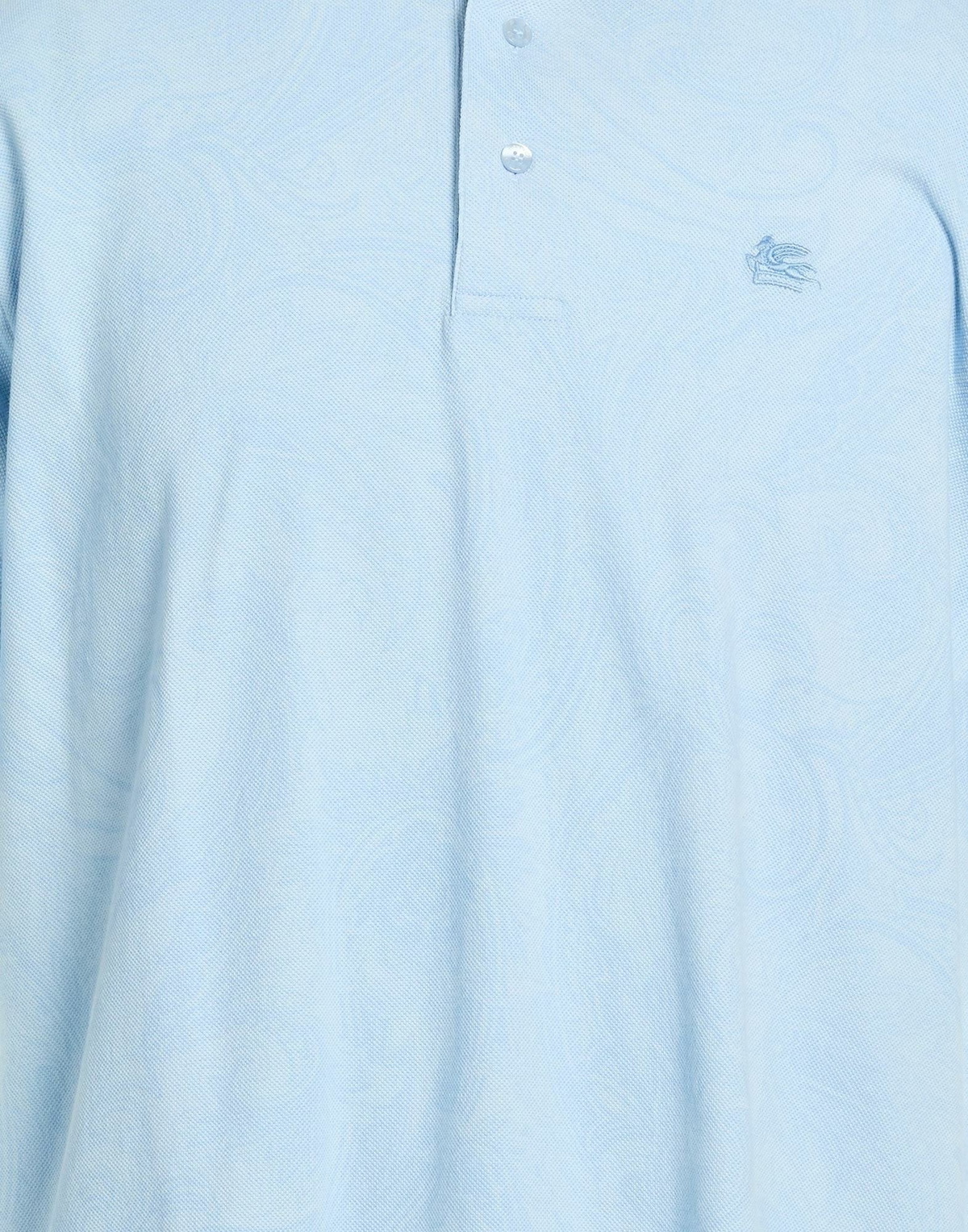 Etro Mens Polo shirt in Light blue