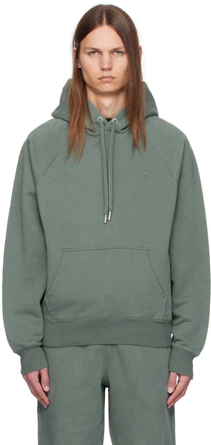 Ami Paris Hoodie Green Ami Hoodie Sale AMI PARIS BLACK COTTON AMI Ami Paris Hoodie Green Ami Hoodie Sale AMI PARIS BLACK COTTON AMI