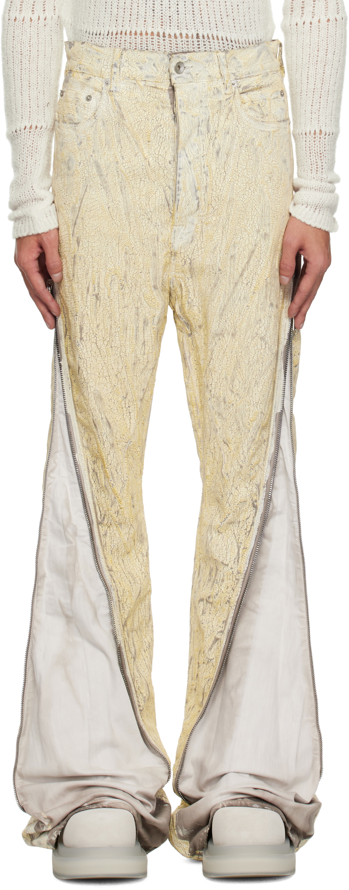 Rick Owens Off-White Hollywood Bolan Banana Jeans Rick Owens Rick Owens Off-White Hollywood Bolan Banana Jeans Rick Owens