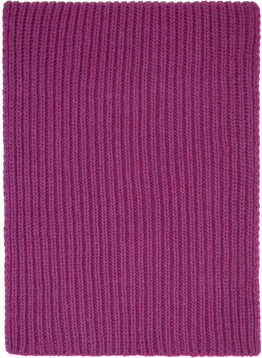 Baserange Pink Rib Scarf Baserange