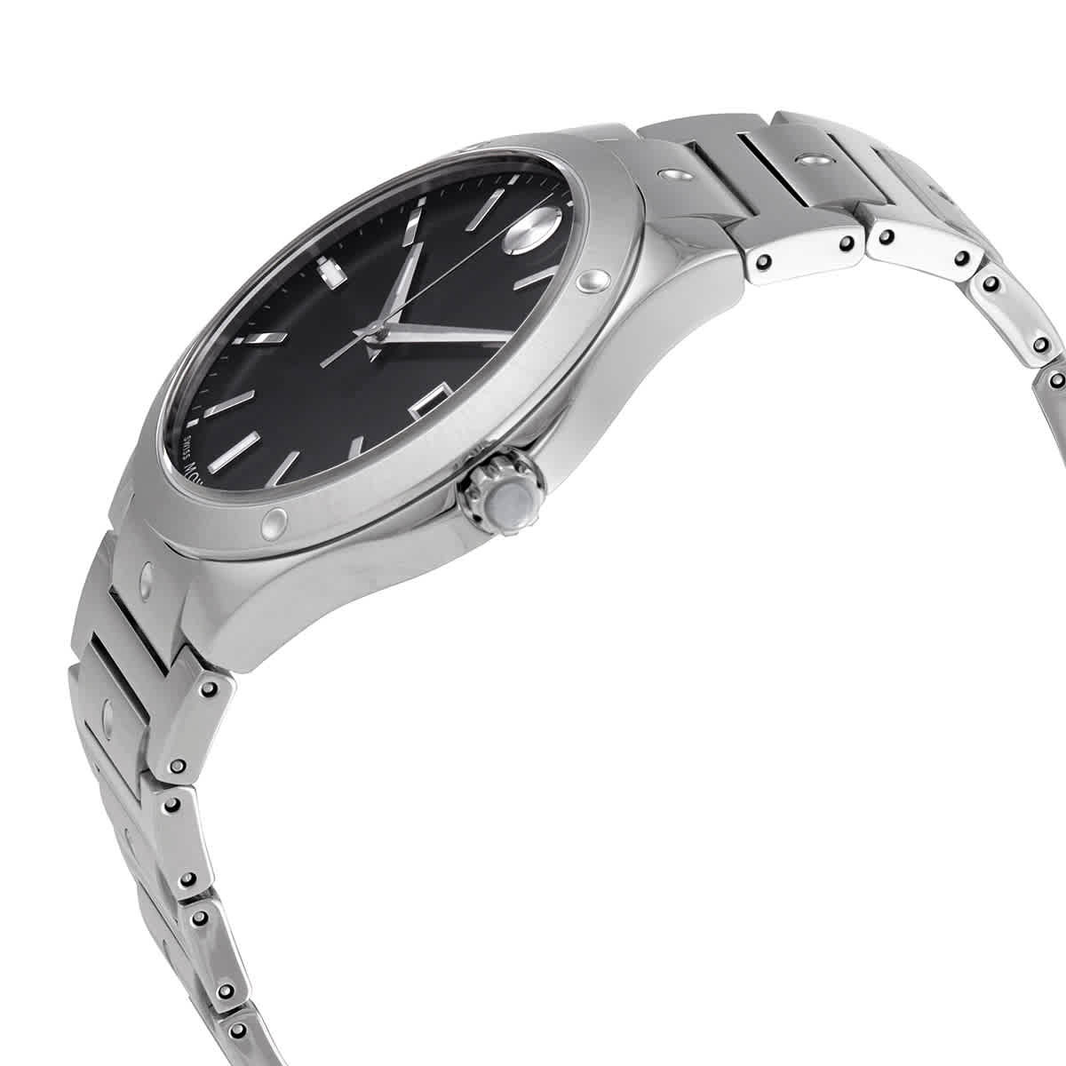 Movado SE Quartz Black Dial Unisex Watch 0607541
