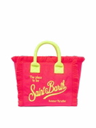MC2 Saint Barth Fluo Pink Terry Embossed Colette Sponge Handbag