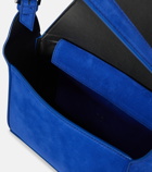 The Attico - 7/7 Small suede shoulder bag