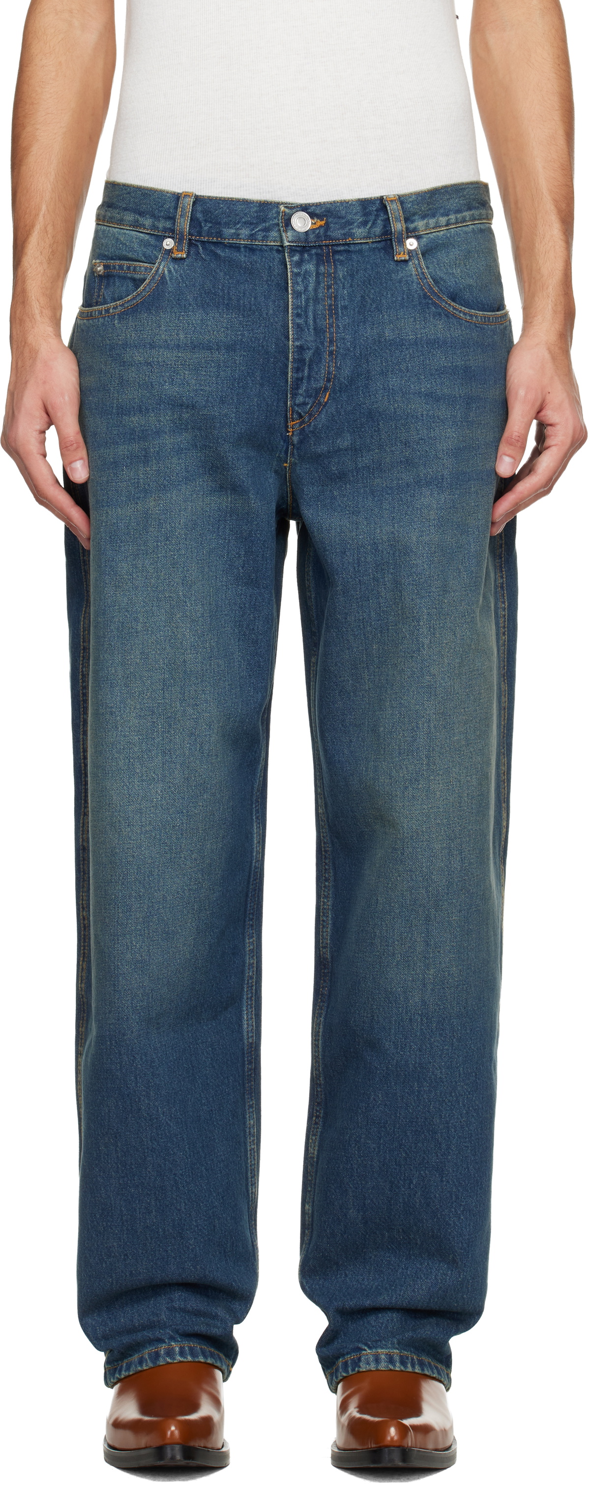 Isabel Marant Blue Jorjey Jeans