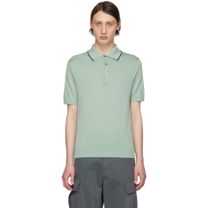 Photo: PS by Paul Smith Blue Pullover Polo