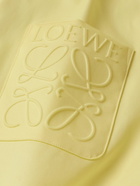 Loewe - Logo-Embossed Cotton-Twill Shirt - Yellow