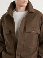 Jil Sander - Virgin Wool Overshirt - Brown