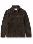Kingsman - Suede Overshirt - Brown