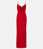 Rebecca Vallance Precious cutout bustier gown