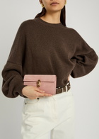 Savette Symmetry Mini Suede Cross-body bag - Pink - One Size