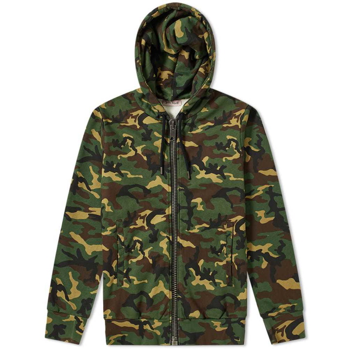 Photo: Palm Angels Maxi Zip Hoody Camo