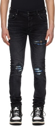 AMIRI Black Distressed Jeans