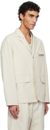 nanamica Beige ALPHADRY Club Blazer