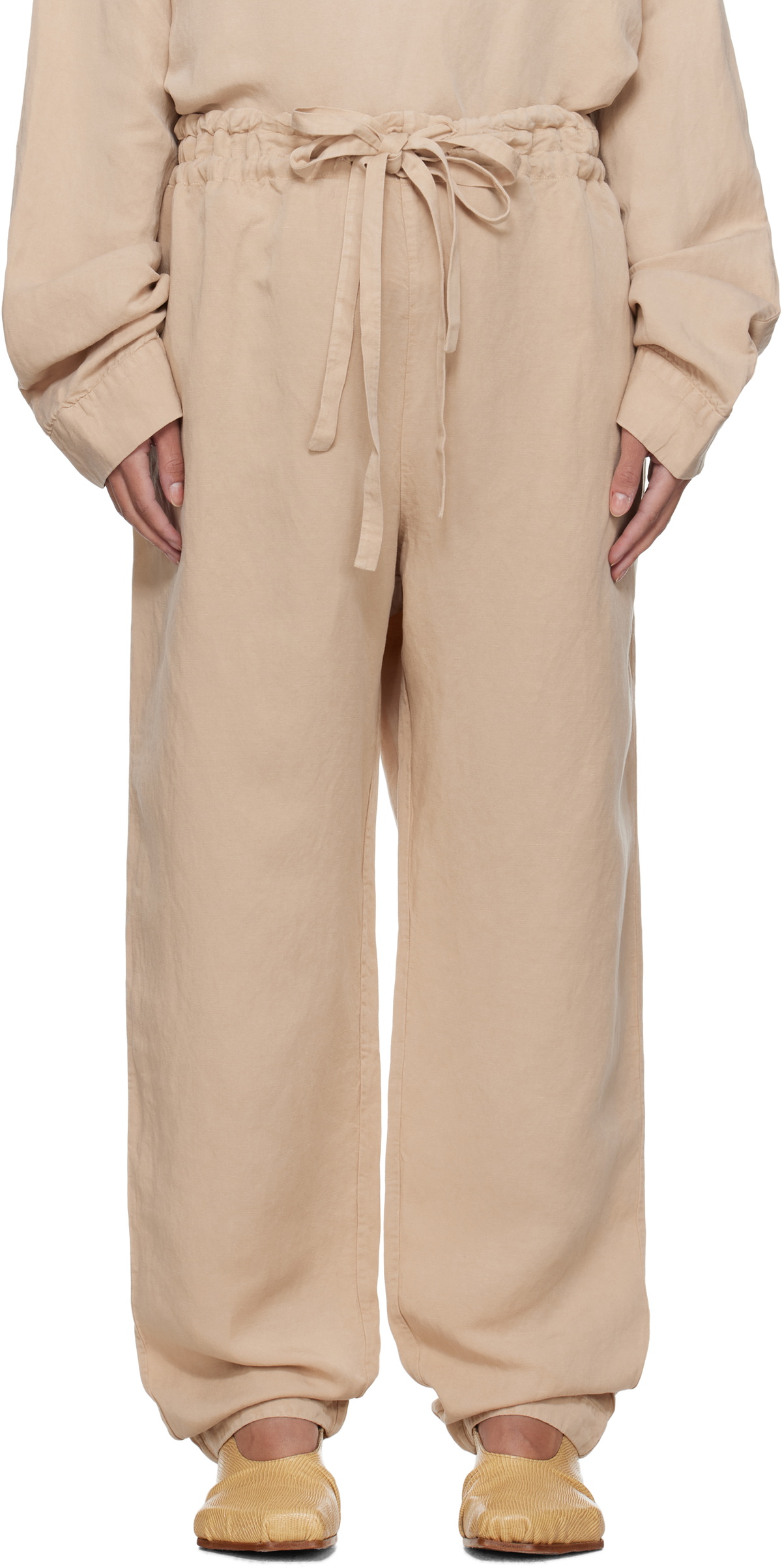 CASEY CASEY Denmark Pant in Light Beige