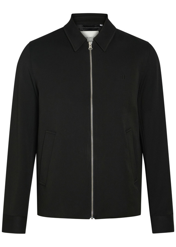 Photo: Les Deux Como Coach Logo-embroidered Woven Jacket Black
