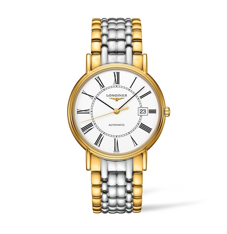 Longines Presence Automatic White Dial Mens Watch L4.921.2.11.7