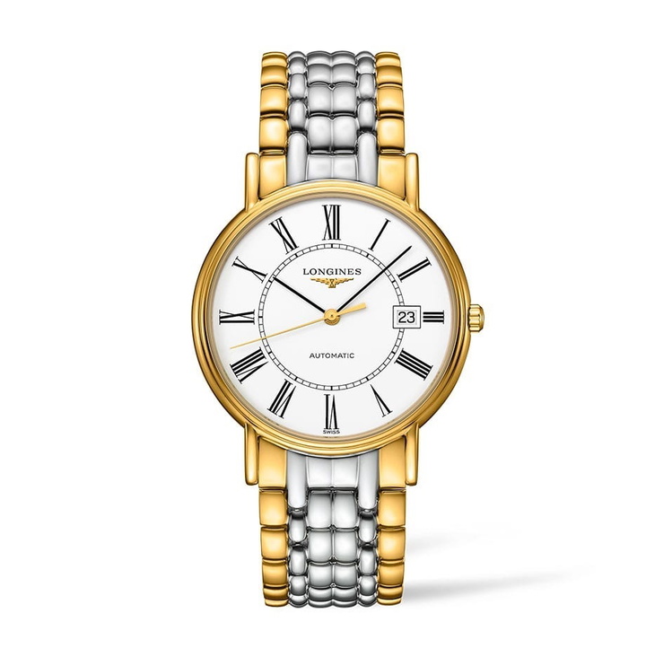 Photo: Longines Presence Automatic White Dial Mens Watch L4.921.2.11.7