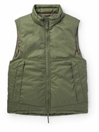 OrSlow - Padded Cotton-Blend Gilet - Green