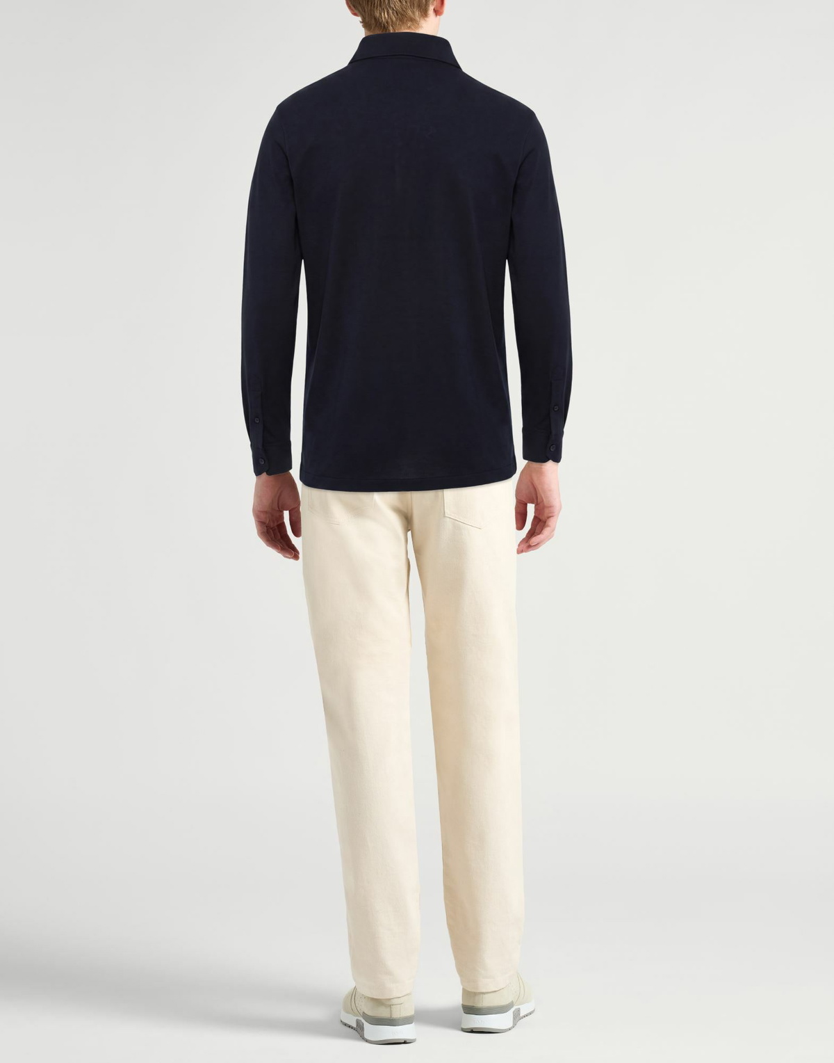 Brioni Mens Shirt Midnight in Blue