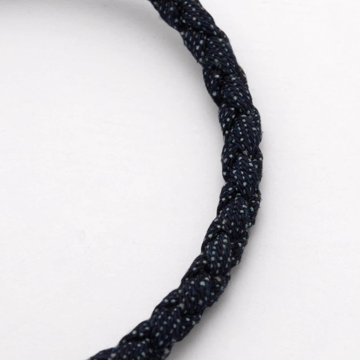 Miansai Men's Cruz Denim Bracelet in Blue