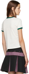 Marc Jacobs Heaven Off-White Hydnellum Baby T-Shirt