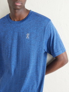 On - Train AURAFLEX™ Recycled-Jersey T-Shirt - Blue