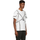 Moschino White Chain T-Shirt