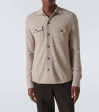 Allude Wool and cashmere overshirt