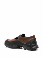 ROA Brown Pala Slip-On Sneakers