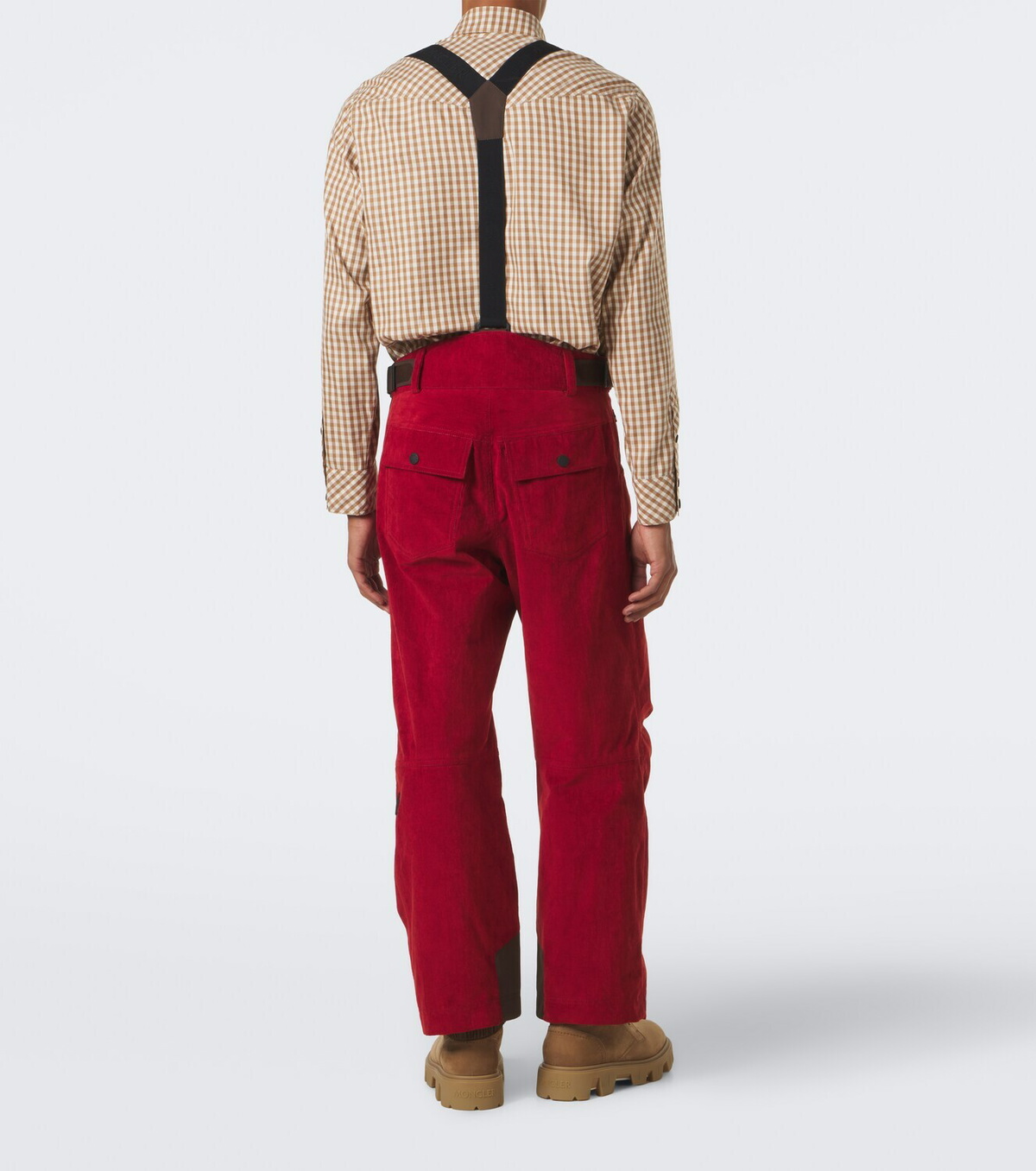 Moncler Grenoble Cotton corduroy ski pants