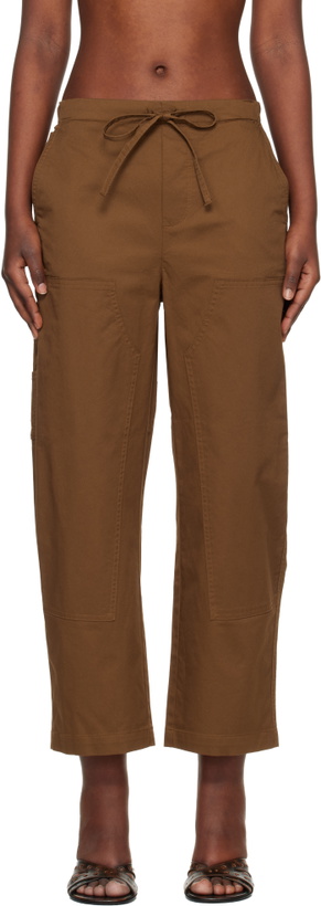 Photo: rag & bone Tan Jolie Carpenter Lounge Pants
