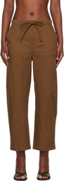 rag & bone Tan Jolie Carpenter Lounge Pants