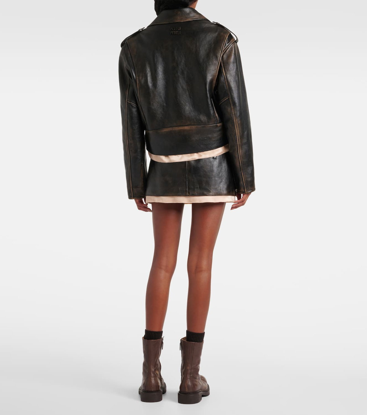 Miu Miu Leather jacket Miu Miu