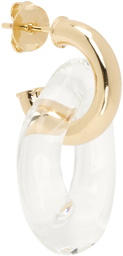 éliou Gold & Transparent Bonnie Single Earring